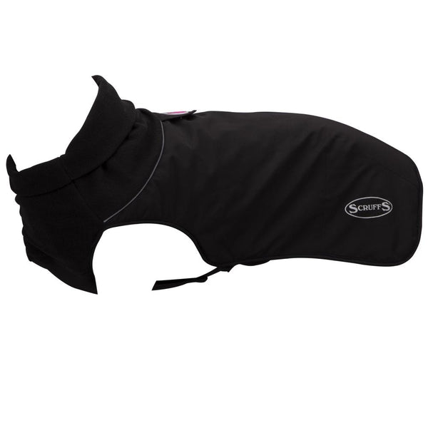 Thermal Reflective Dog Jacket - Black Dog Jacket Scruffs® 