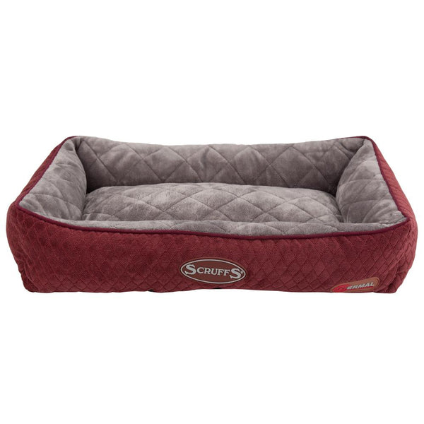 Thermal Lounger Cat Bed - Burgundy Cat Bed Scruffs® 