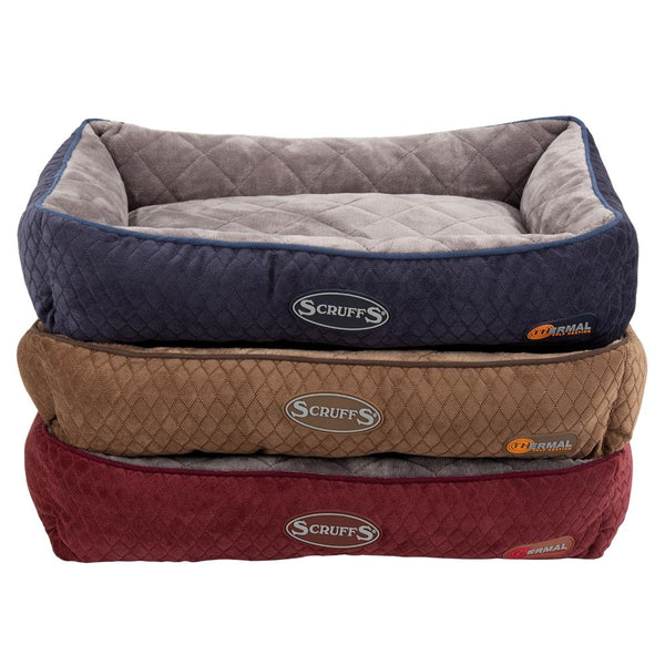 Thermal Lounger Cat Bed - Burgundy Cat Bed Scruffs® 