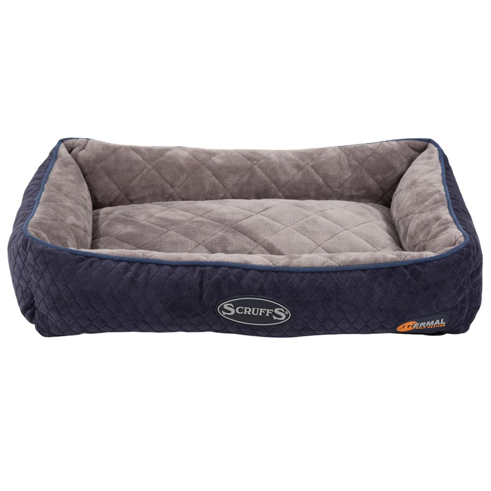 Thermal Lounger Cat Bed - Navy Blue Cat Bed Scruffs® 