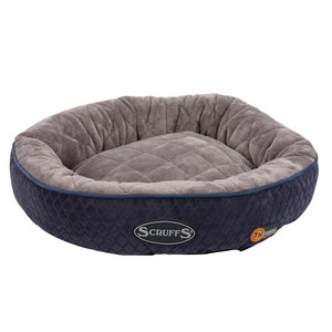 Thermal Ring Cat Bed - Navy Blue Cat Bed Scruffs® 