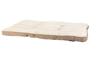 Ellen Dog Mattress - Tan Dog Bed Scruffs® 